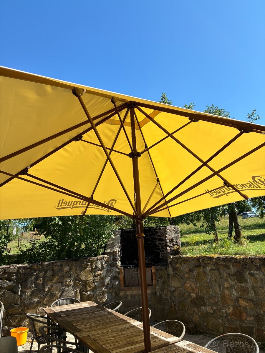 Slunečník Plzeňský 3,5m x 3,5m - 2