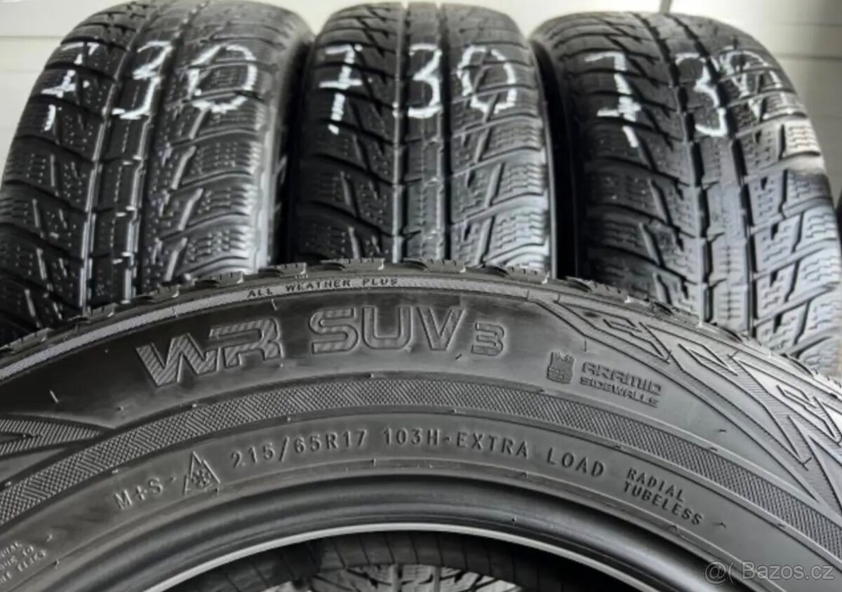 Zimní sada č.730 - Nokian - 215/65/17 - extra-load - 2
