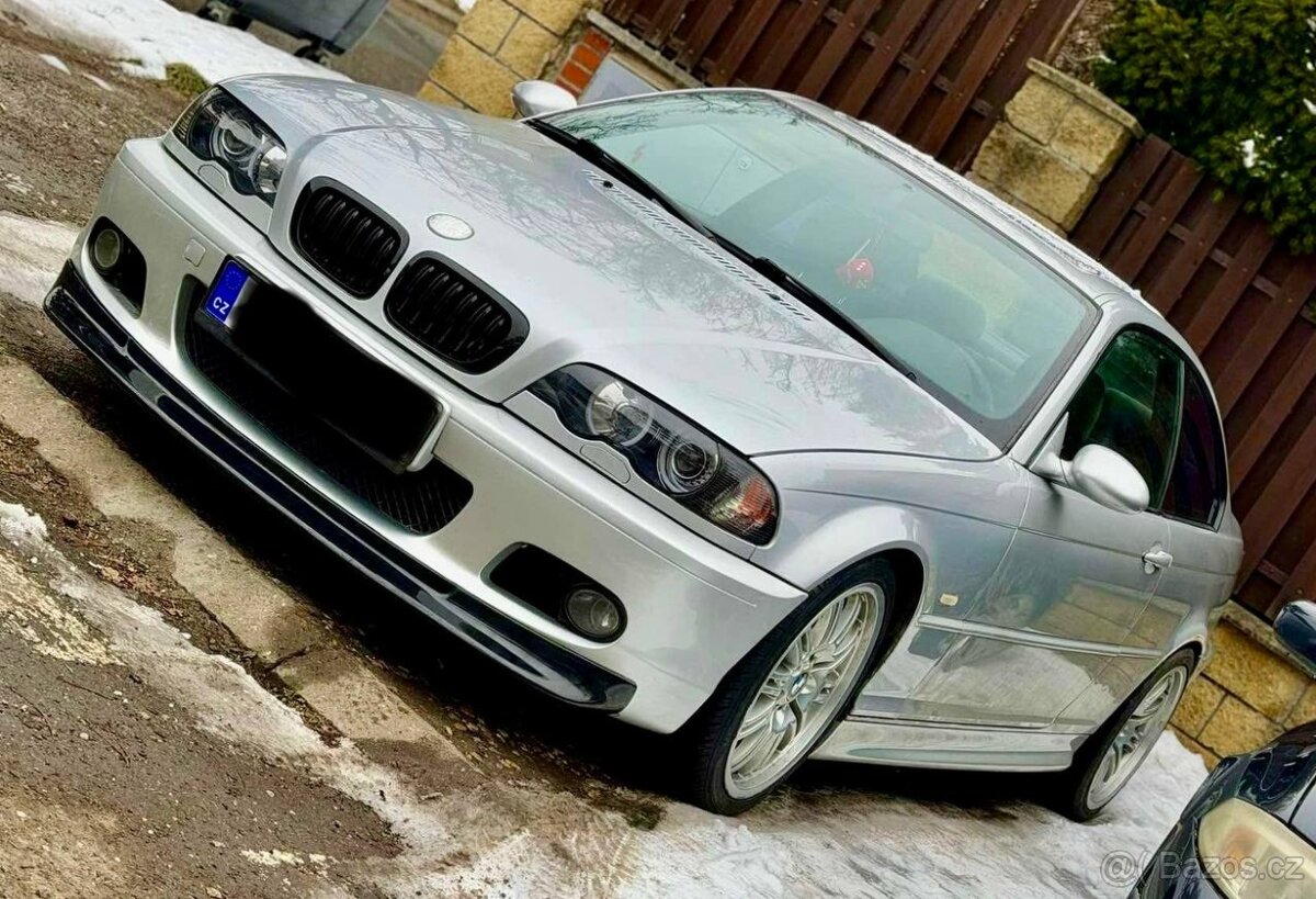 Přední lízátko / splitter na nárazník BMW E46 - 2