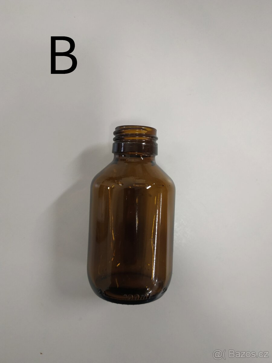 Prodám skleněné lahvičky 100 ml - 2