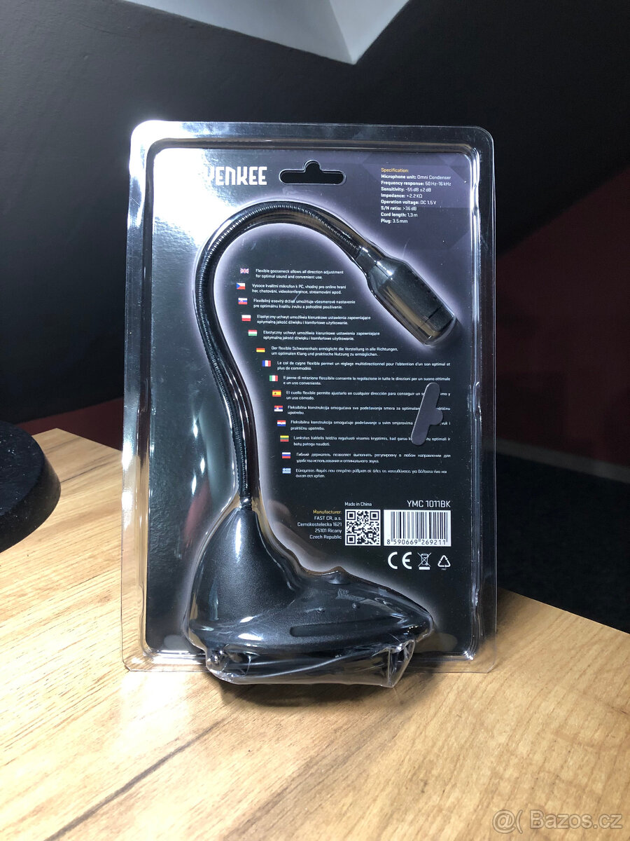 Stolní mikrofon YENKEE YMC 1011BK - 2