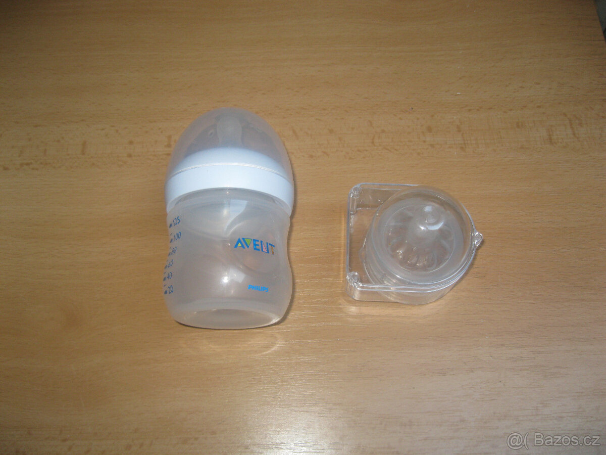 Láhev Philips AVENT Natural 125ml +2x Savička 2 (Brno/Kyjov) - 2
