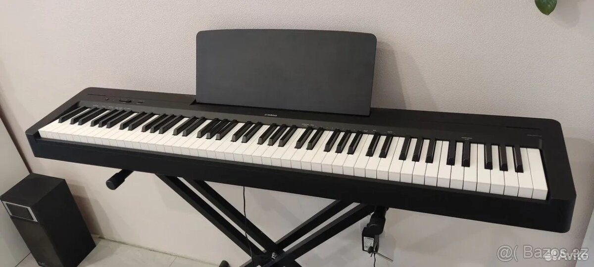 Digitální piano Yamaha P-145 – kompletní sada,záruka do 2027 - 2