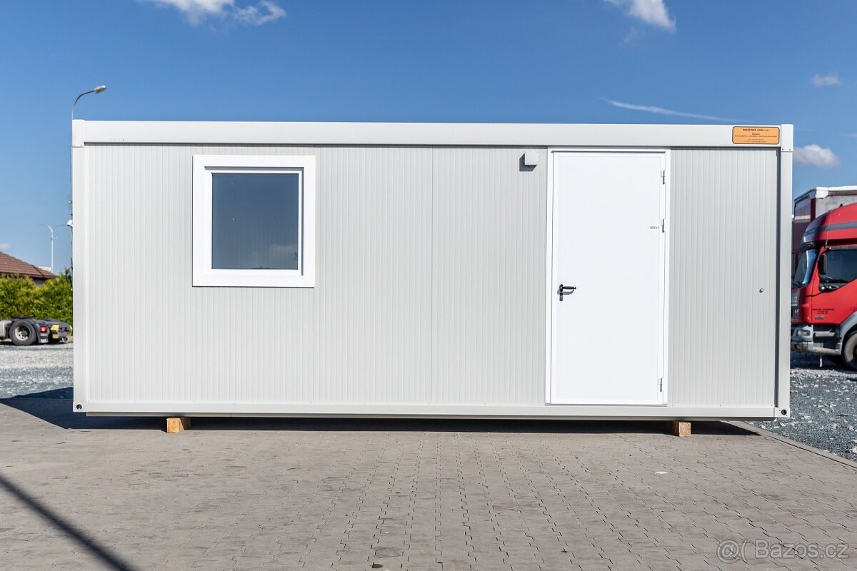 Stavební buňka-sklad-zahradní domek 6.1x2.4m - 2