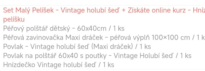 Hnízdečko pro miminka - 2