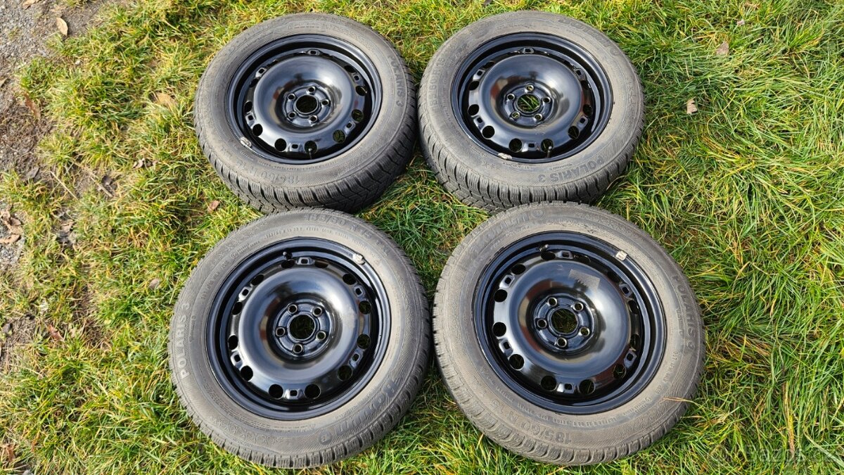 Škoda Fabia, Rapid zimní pneumatiky 185/60 R15 disky 6Jx15 - 2