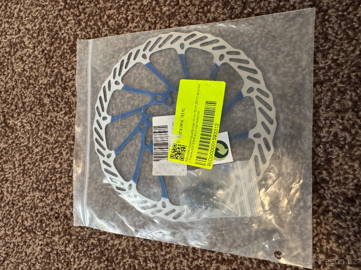 Brzdový kotouč na kolo NOVÝ SE ŠROUBY - 2