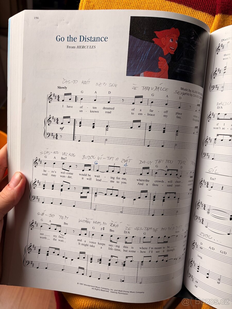 Disney Songs - ilustrovaný zpěvník - 2