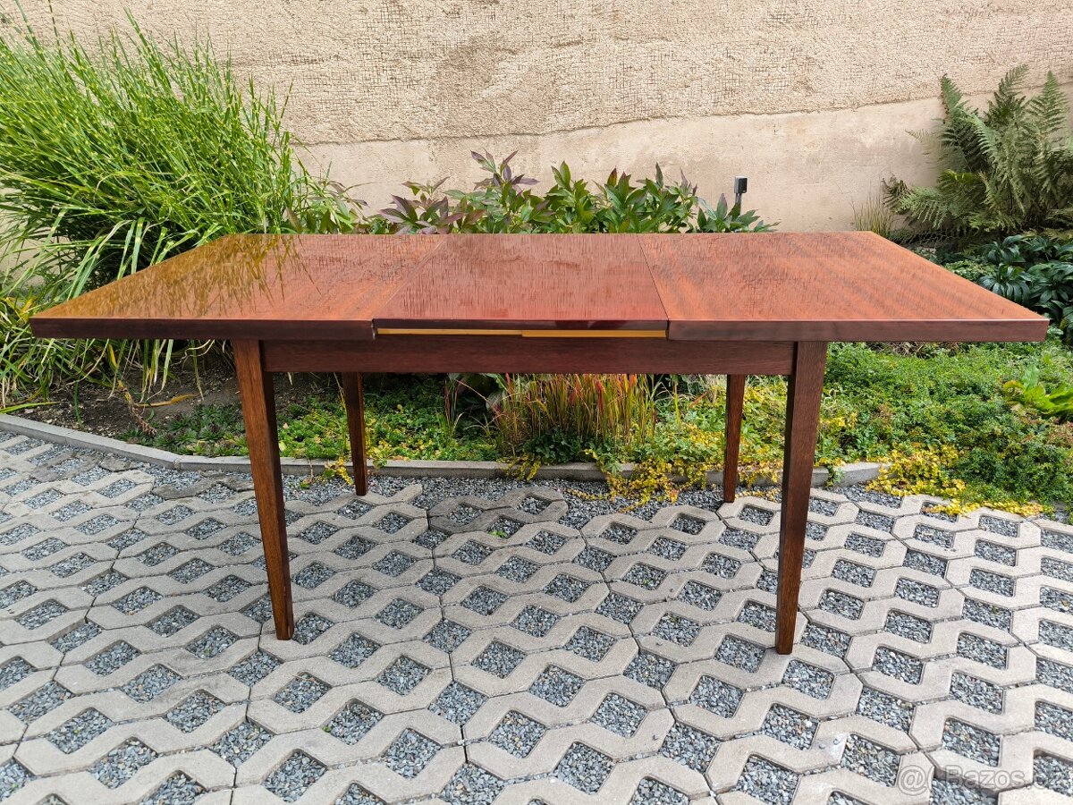 Retro jídelní rozkládací stůl Jitona - 70. léta - 2