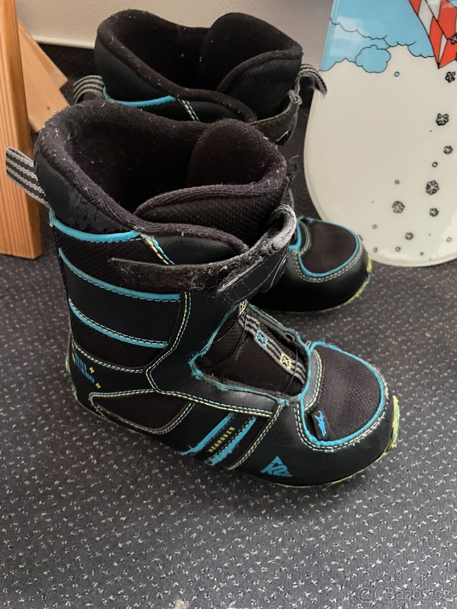 Boty na snowboard zn. K2 vel. 33.5 - 2