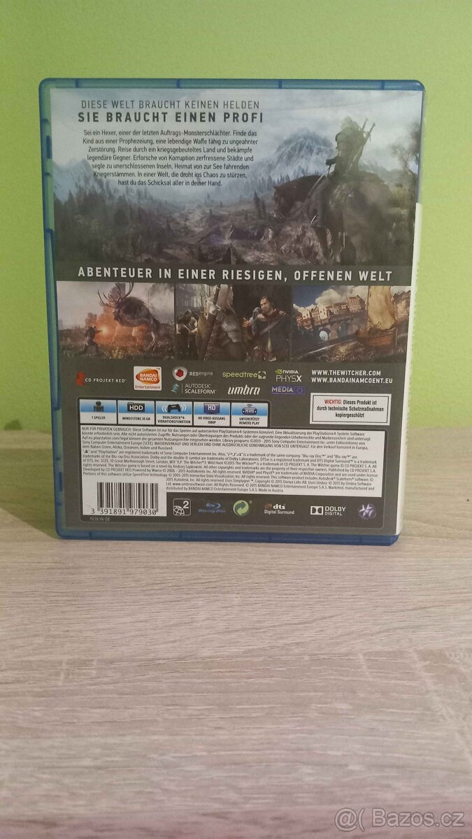 The Witcher 3 (Zaklínač)- PS4 - 2
