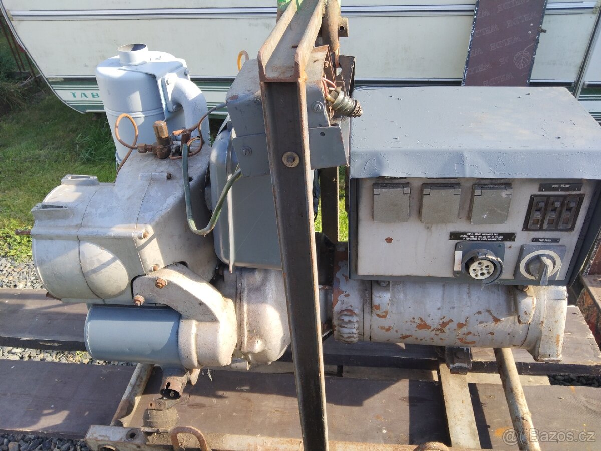 Elektrocentrála Slavia 5,6 kW - 2