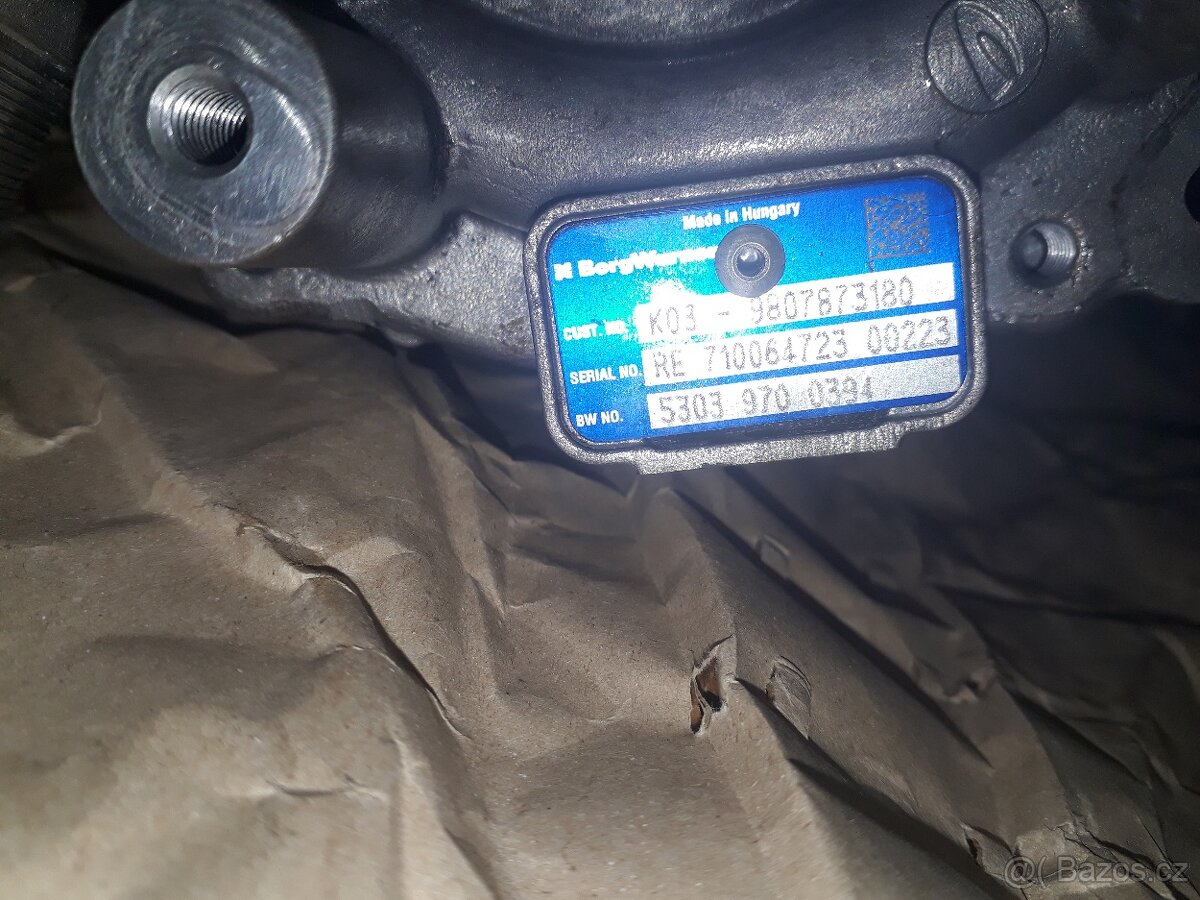 Turbobmychadlo Ford Mondeo mk5 2015- TDCI 110 - 136kW - 2