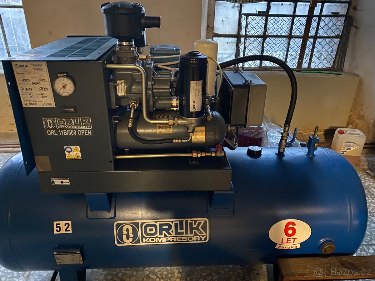 ŠROUBOVÝ KOMPRESOR ORLÍK NEFUNKČNÍ - 2