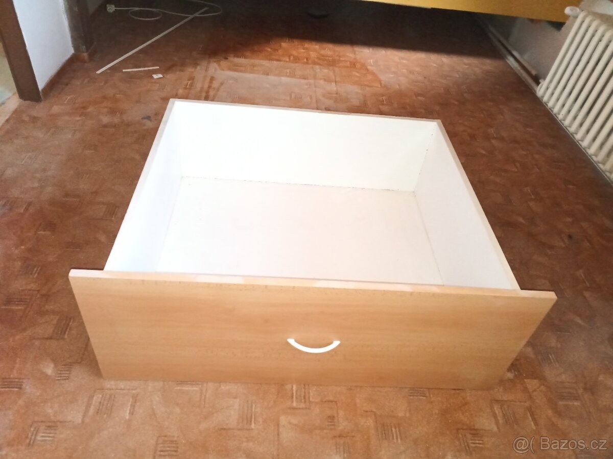 Šuplík pod postel 4ks.. s kolečky - 2