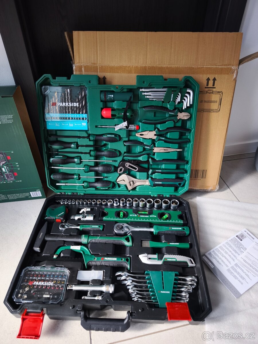 Kufr s náradím parkside - 2