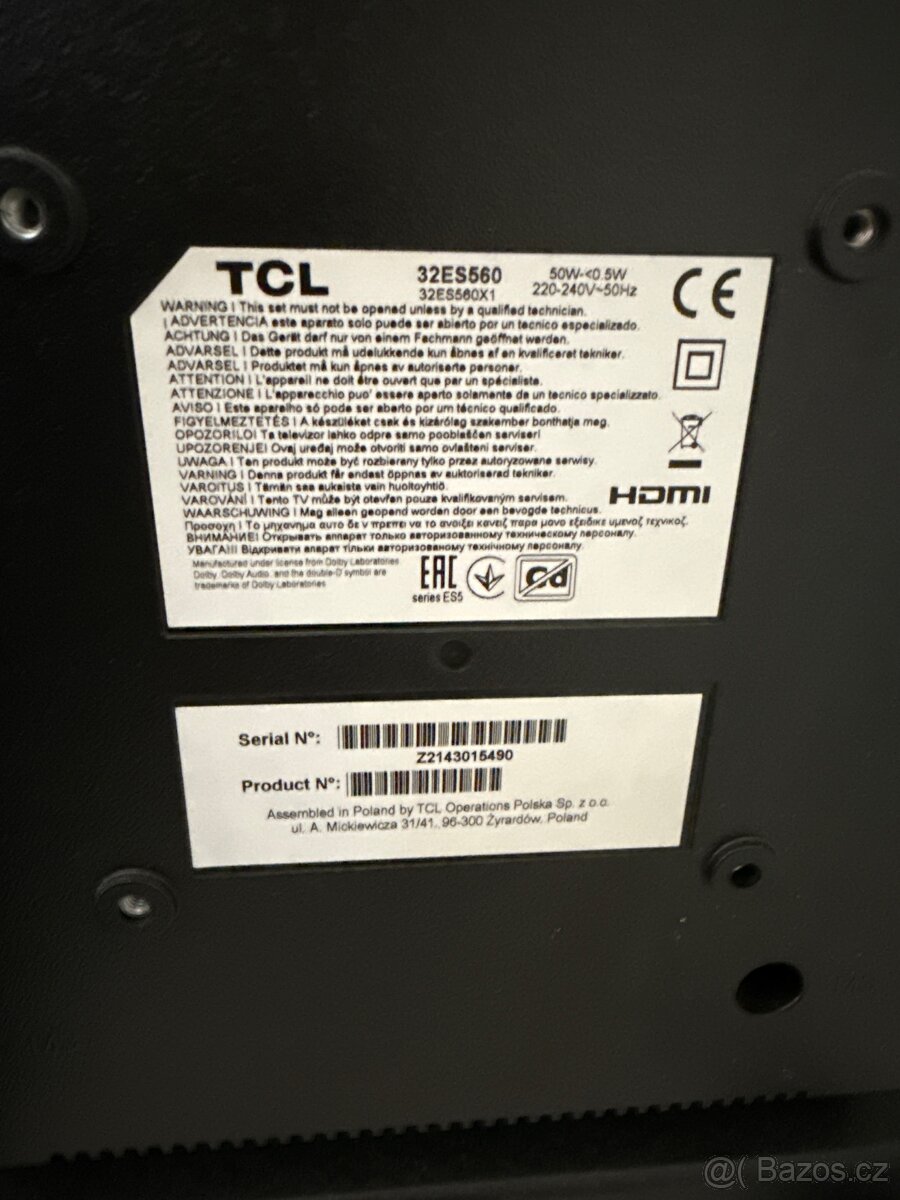 TCL32ES560 - 2