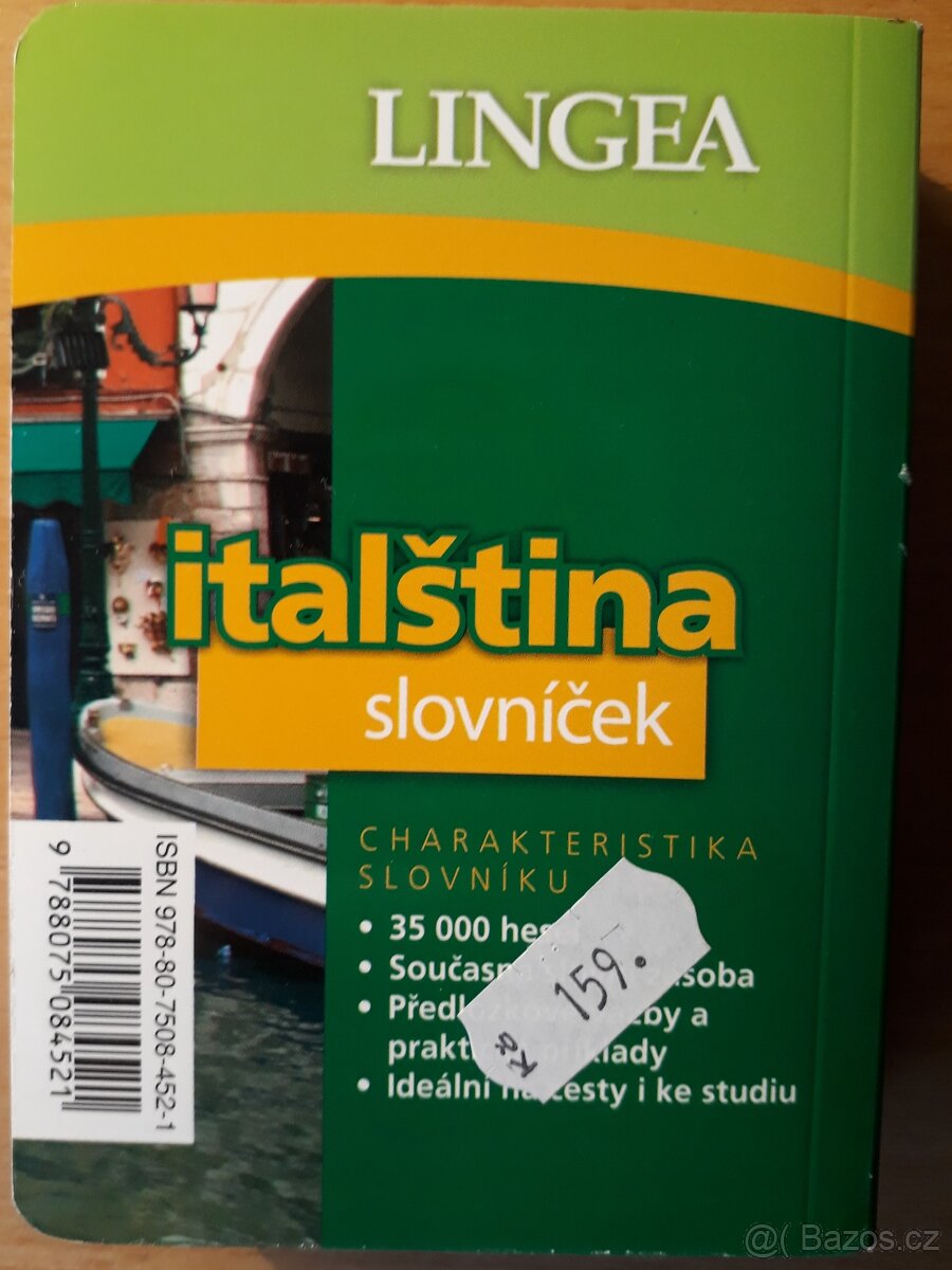 Prodám slovníček Lingea italština - 2