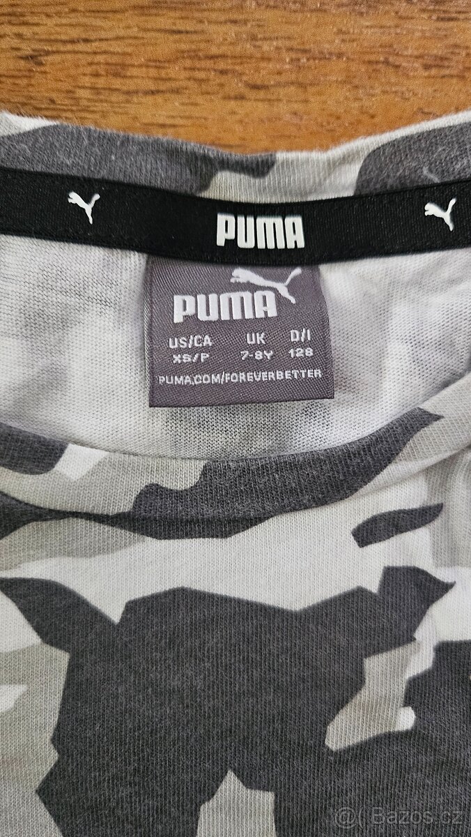 Dětské Puma tričko vel. 128cm (7-8 let) - 2