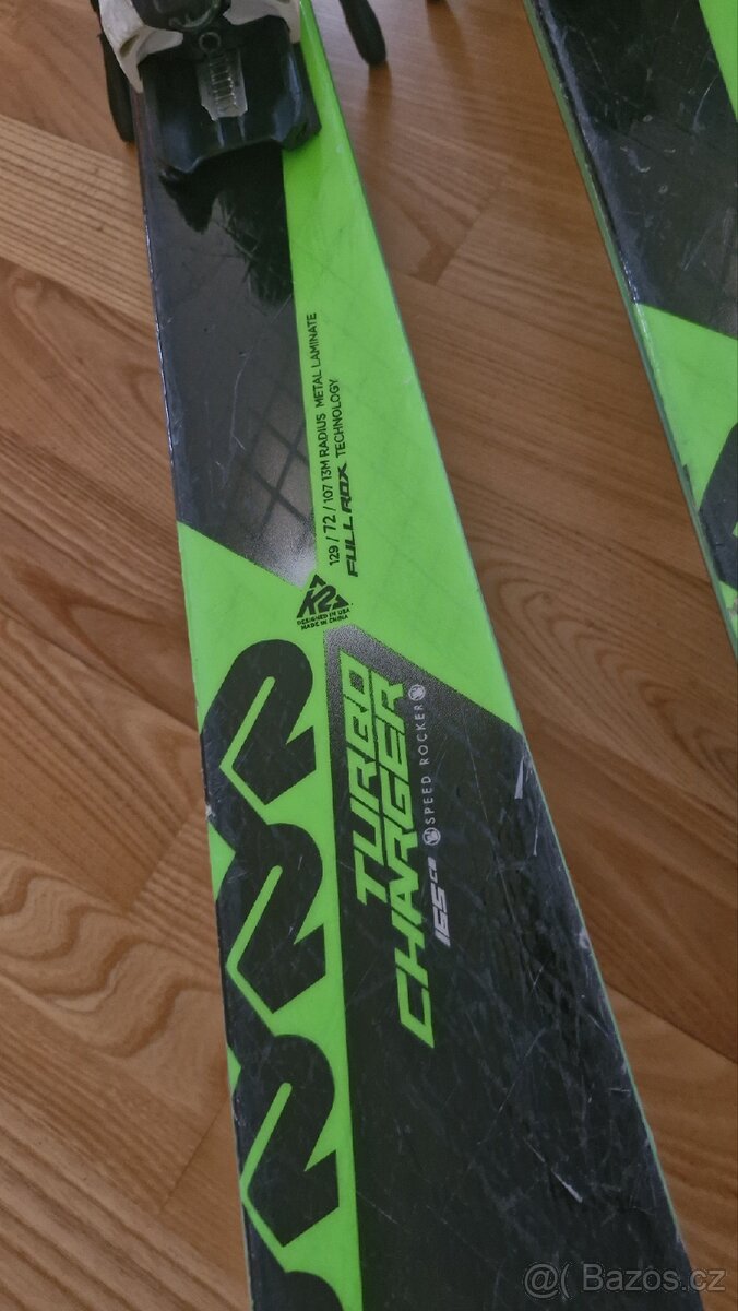 Lyže K2 Turbo Charger 165cm - 2
