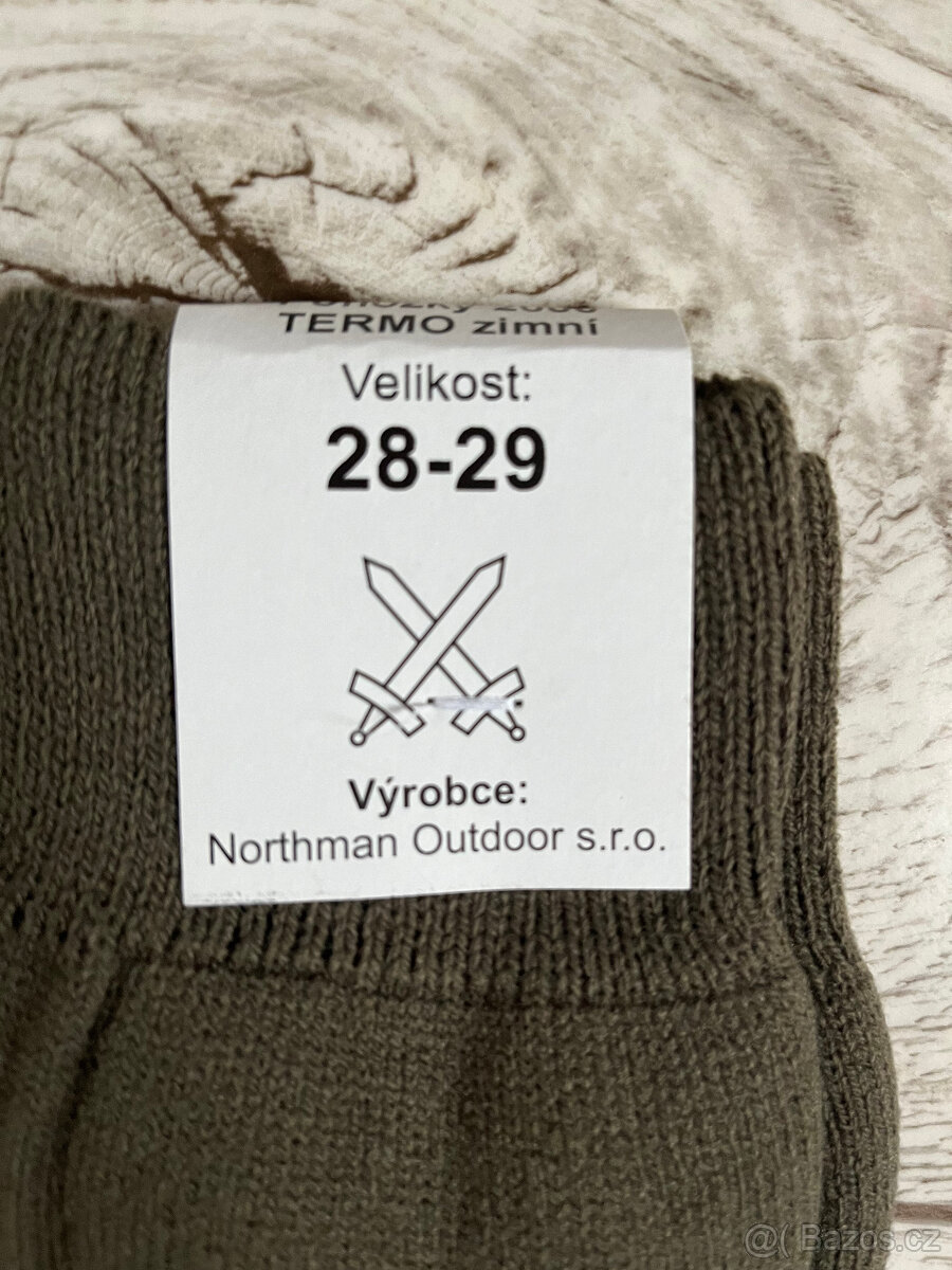 Prodám nové termo zimní ponožky - 2
