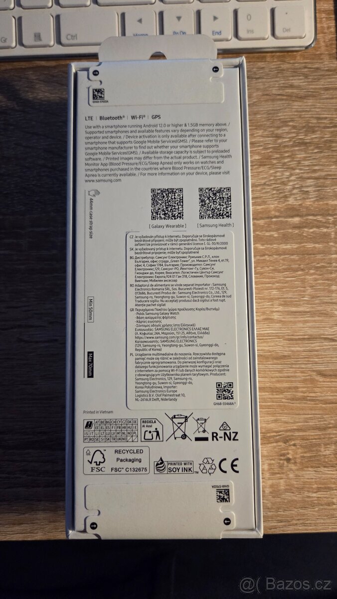 Samsung Galaxy Watch 8 44mm LTE grafitove - 2