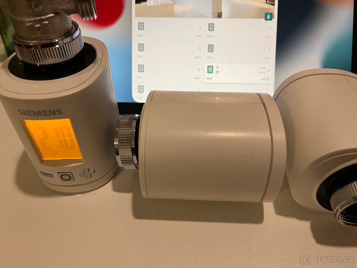 SIEMENS Termostatické hlavice ZigBee - 2