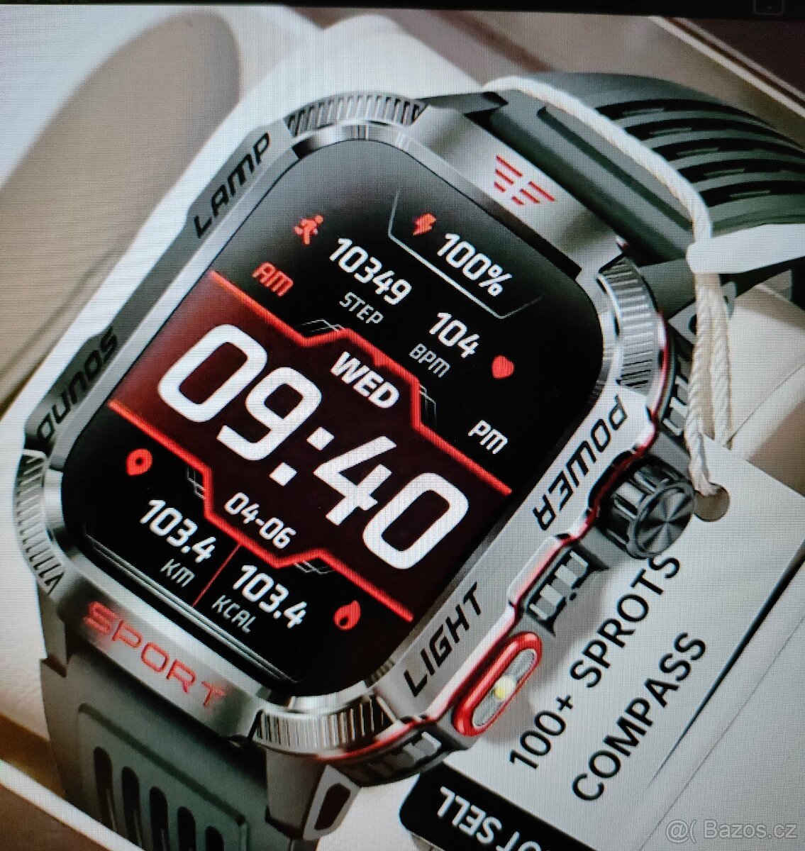 Chytré Hodinky SENBONO, 600 mAh - 2