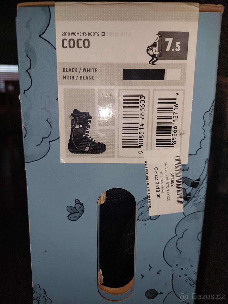 Dámska snowboardova obuv Burton, vel. 7,5 - 2