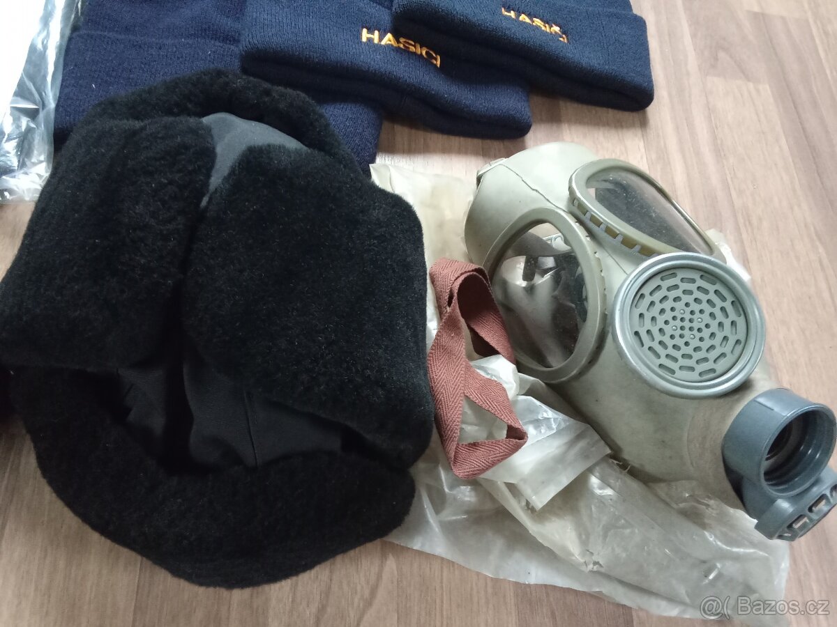 Hasičská čepice - kukla maska - 2