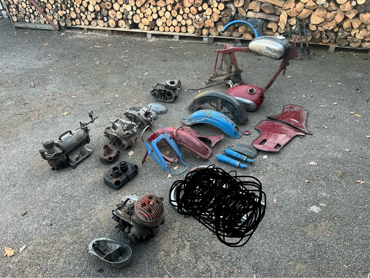 Díly na motorky - 2