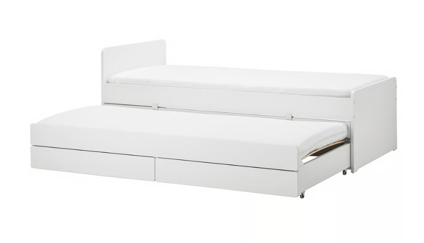 Dětské postele IKEA Släkt s extra lůžkem a zásuvkami - 2