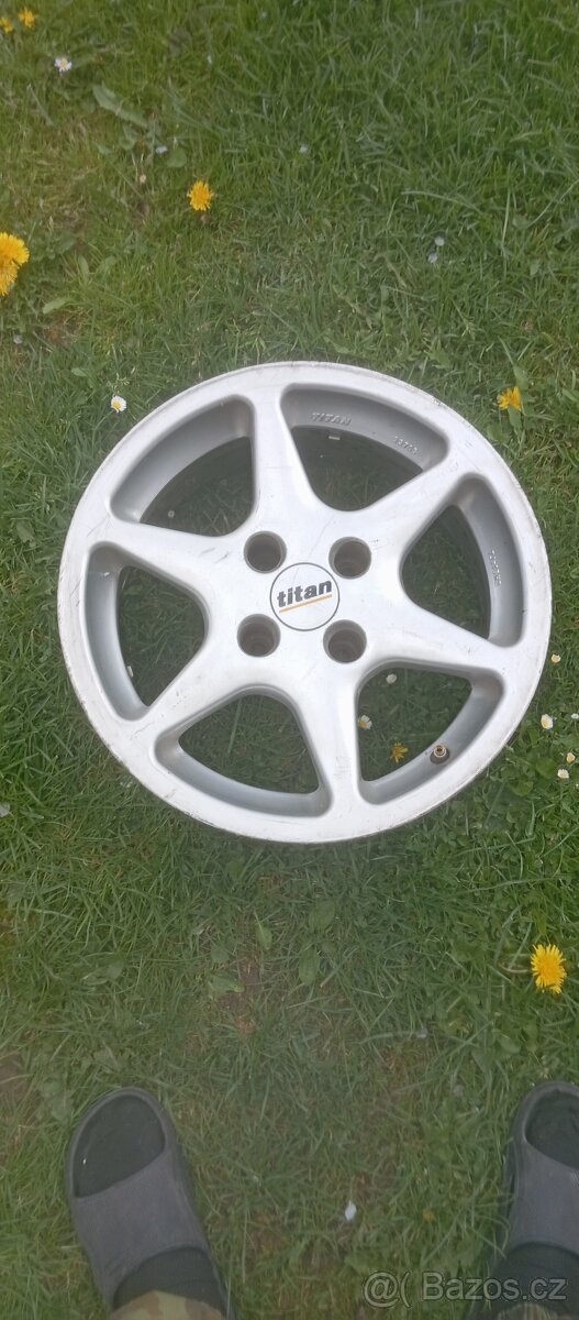 Alu kola Titan 7J x 15 et 12 , 4x108 Citroen - 2