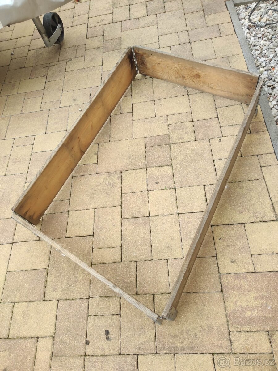 Dřevěné ohrádky (vyvýšené záhony) 120x80x20 - 2