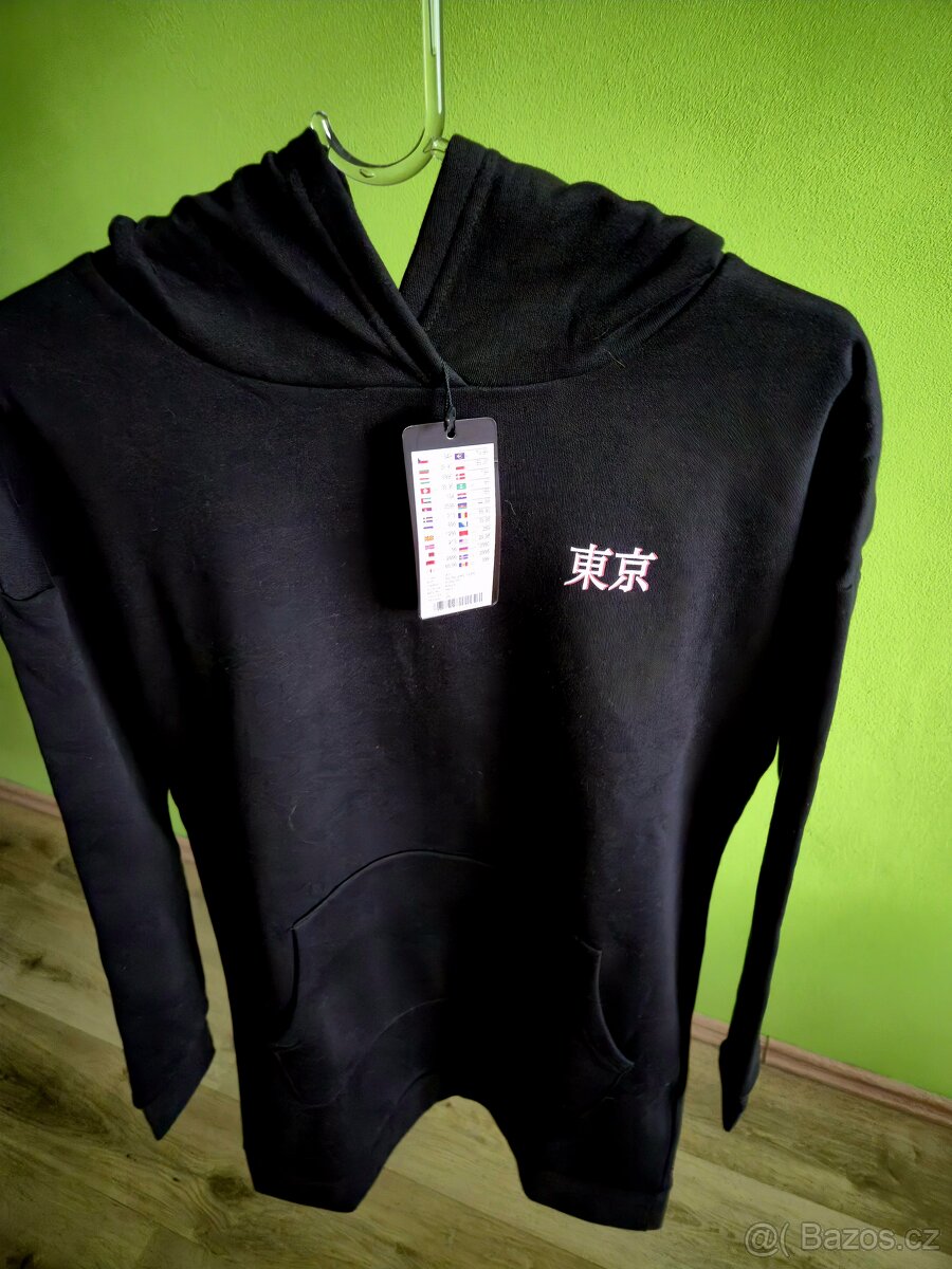 Dlouhá mikina s kapucí - nová s visačkou - 2