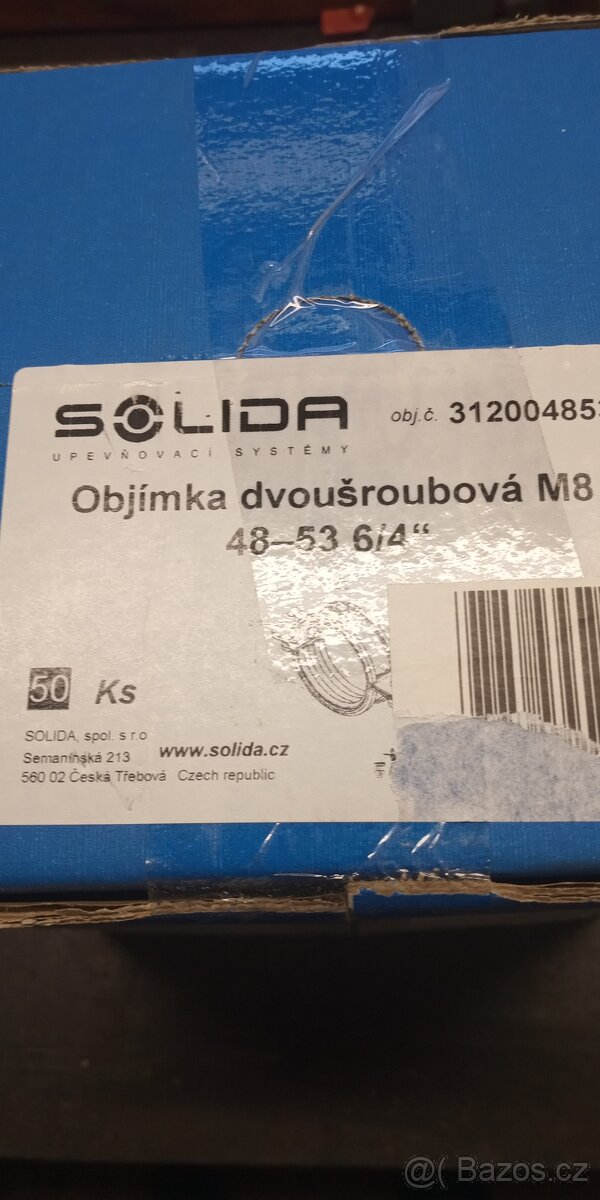 Objímka potrubí 48-53mm - 2