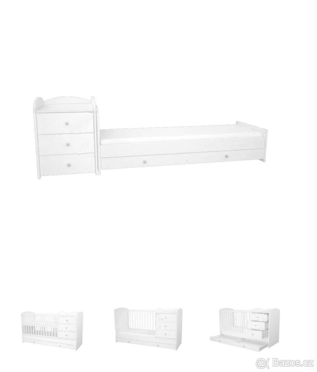 Dětská rostoucí postýlka - 2