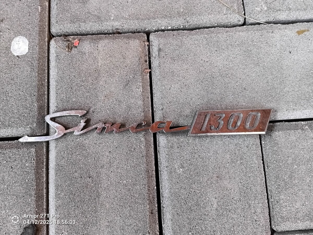 Znak Simča 1300 - 2