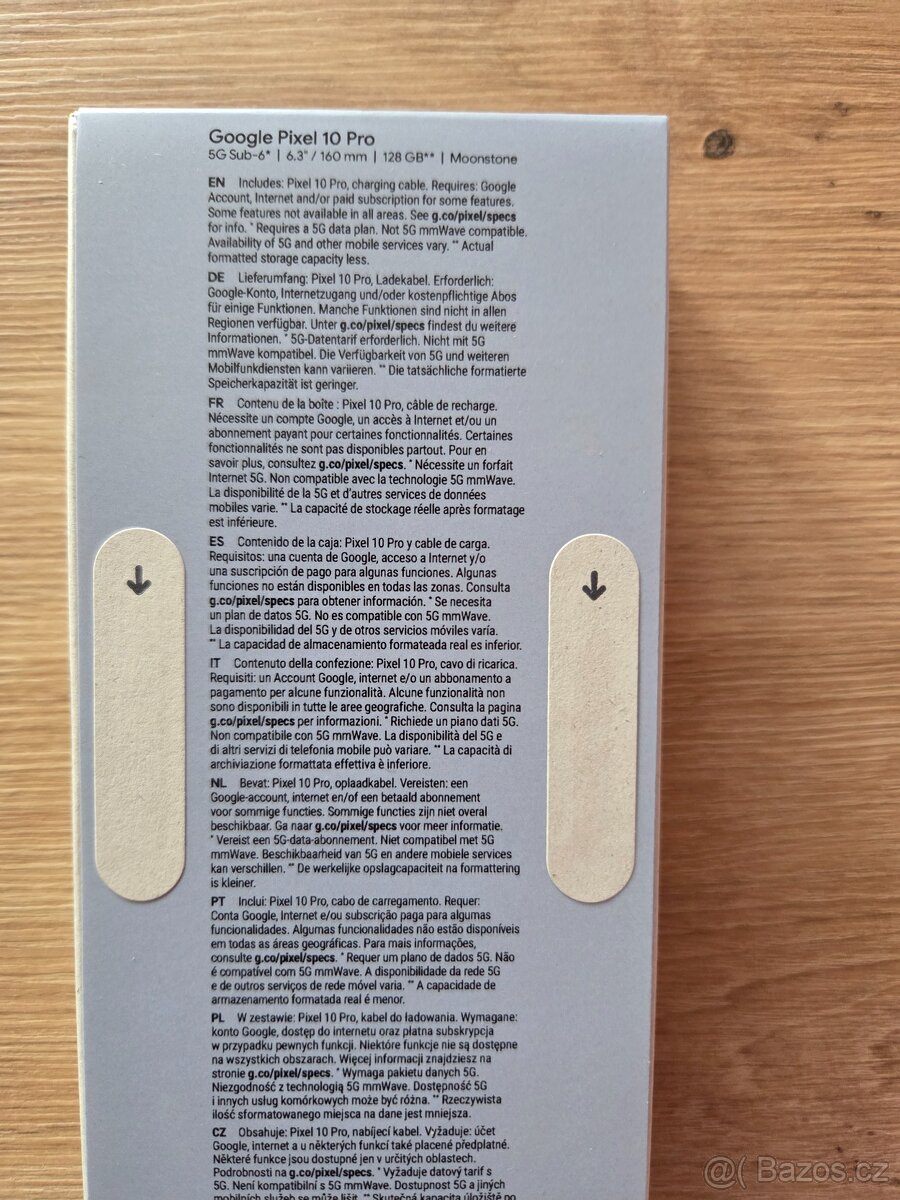 NOVÝ Google Pixel 10 Pro 128/16 Moonstone - 2