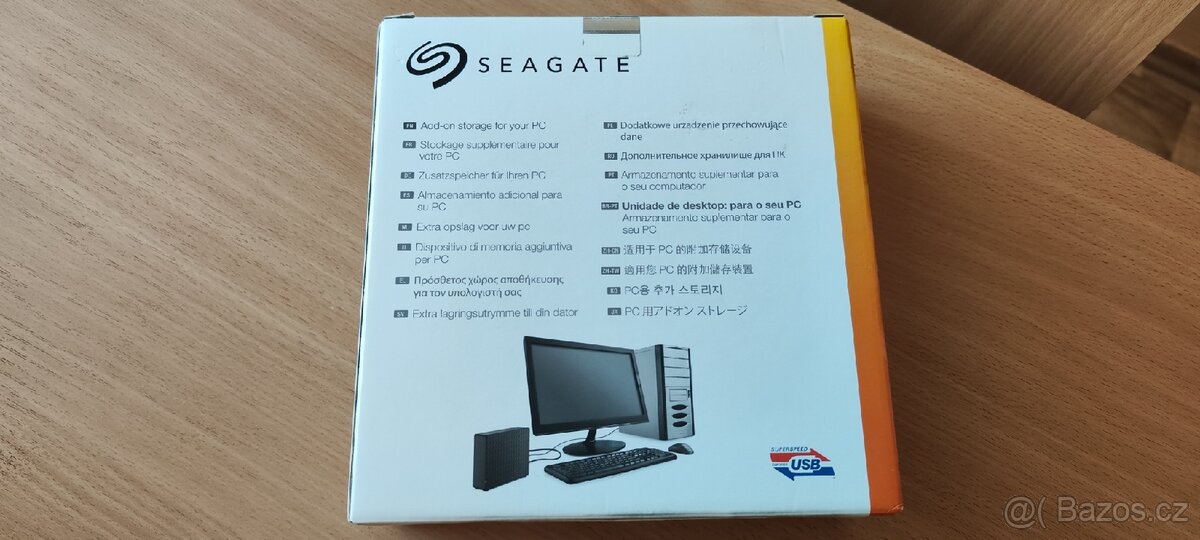 Externí harddisk Seagate Expansion 2 TB, 7200 ot. - 2