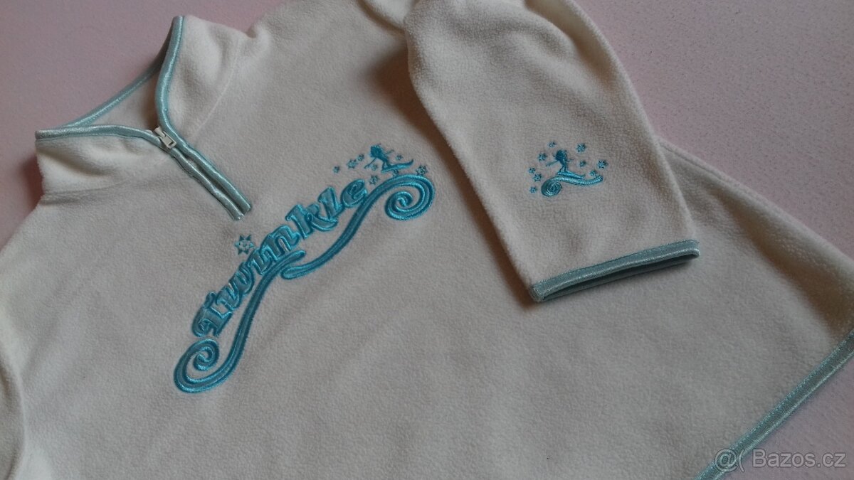 MIKINY DÍVČÍ v.116-122-128 -134 - pěkný stav - 2