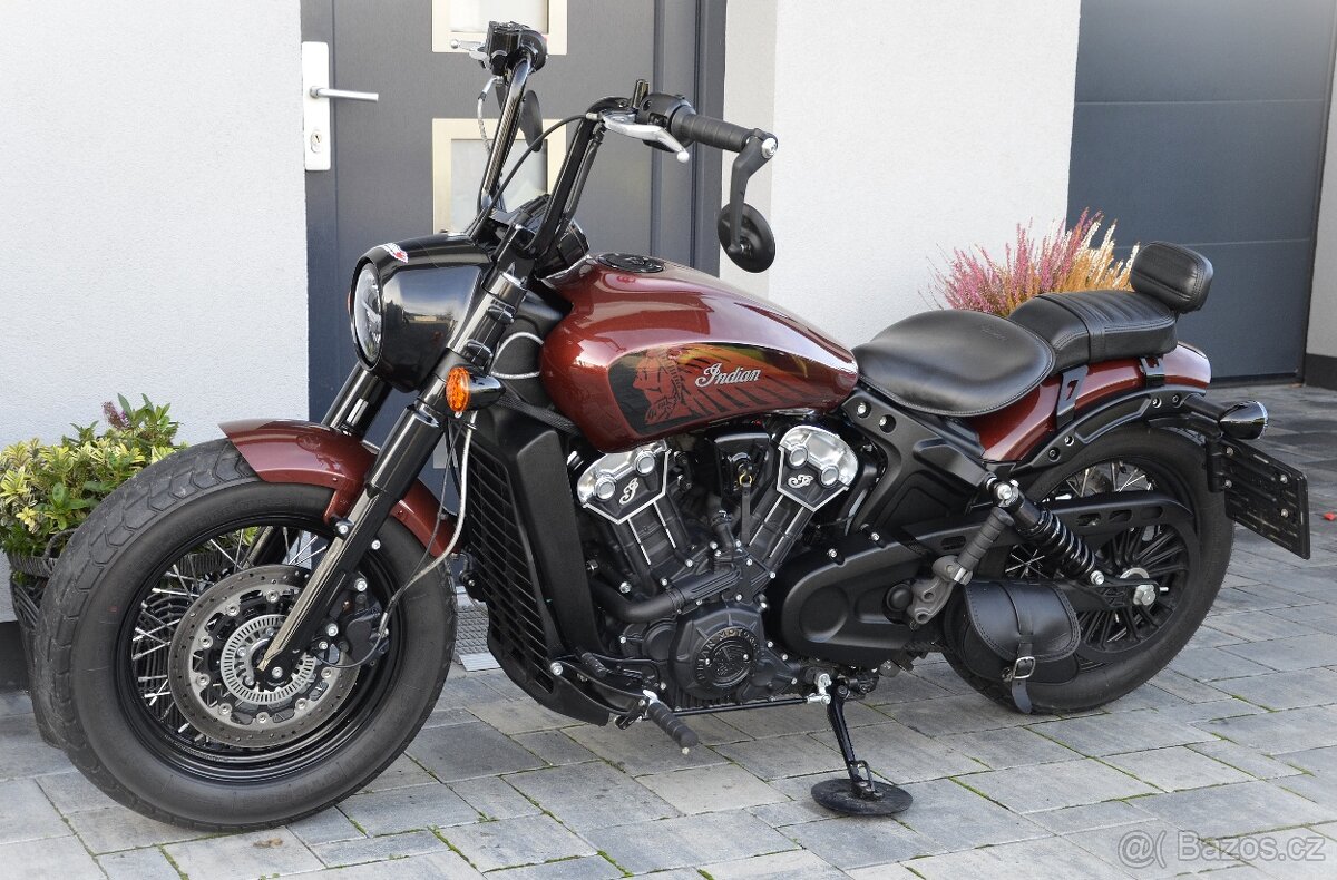 Indian Scout Bobber Twenty CZ původ / Ohlins / 1.majitel - 2