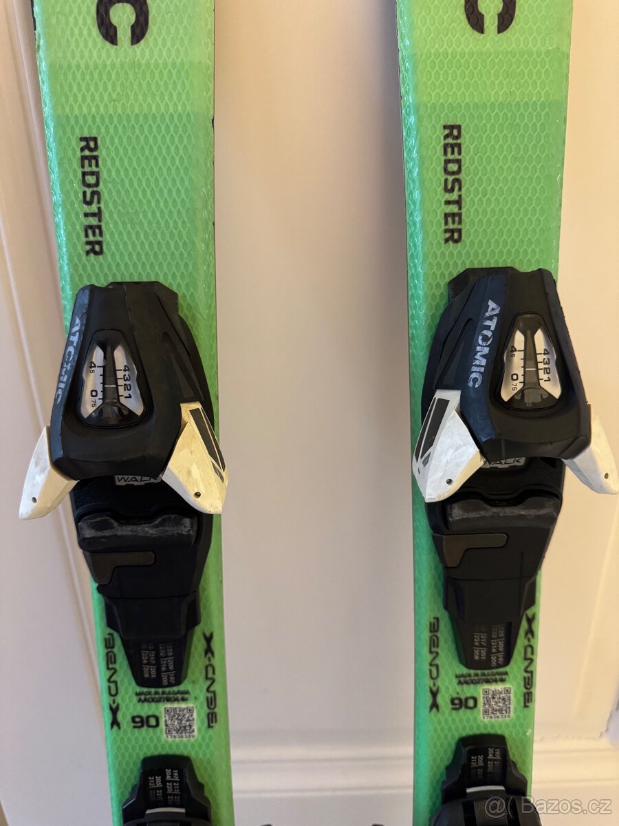 Prodám lyže zn. Atomic Redster X2 JR 90. - 2