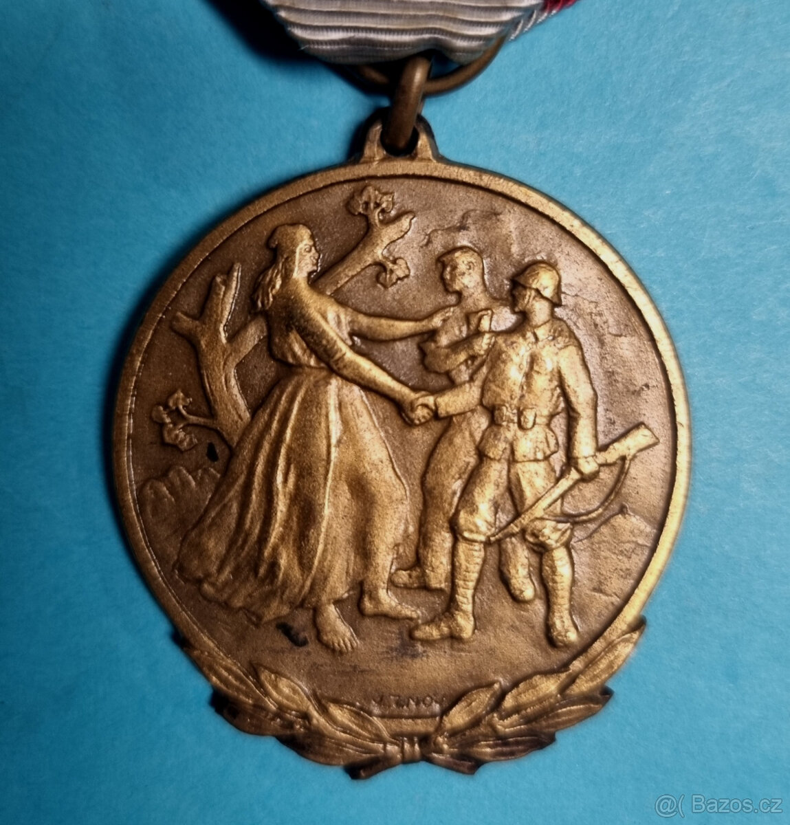 Pamětní medaile 1. revoluční pluk NSG Praha - 2