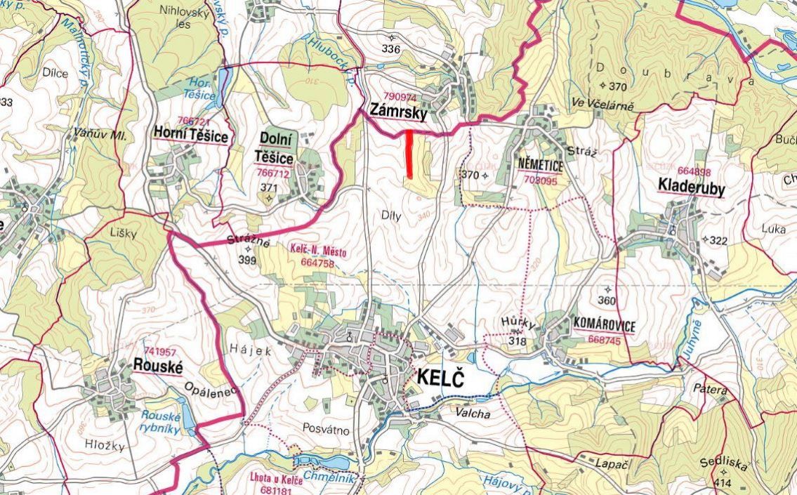 Zemědělská půda, prodej, Kelč, Vsetín - 2