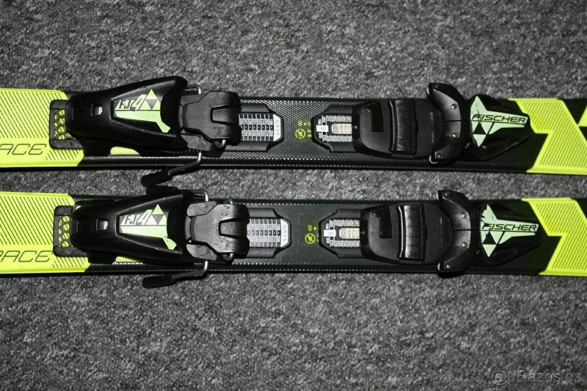 Detské lyže Fischer Rc 4 100 cm , hadí kuže - 2