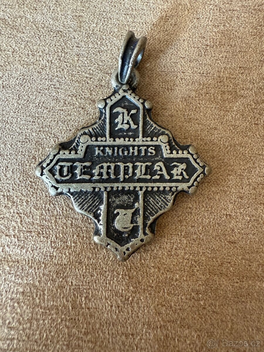 Přívěsek na krk - Templář 2 - 2