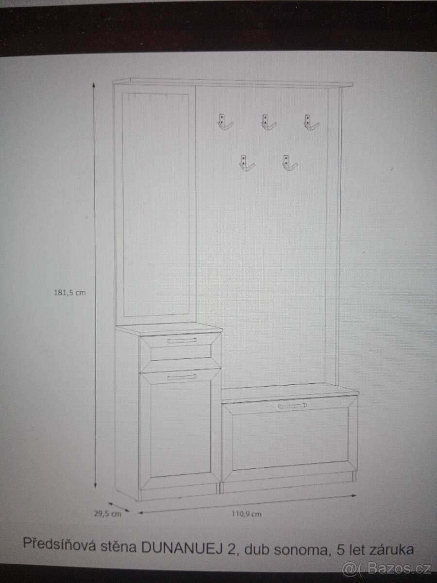 Předsíňová stěna - 2