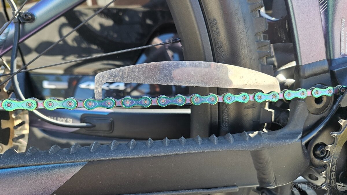 kazeta Shimano 11sp Linkglide-2x+řetěz SX11 rainbow, 116čl. - 2