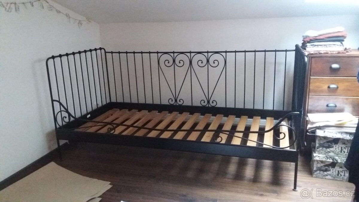 Kovová postel Meldal Ikea - 2
